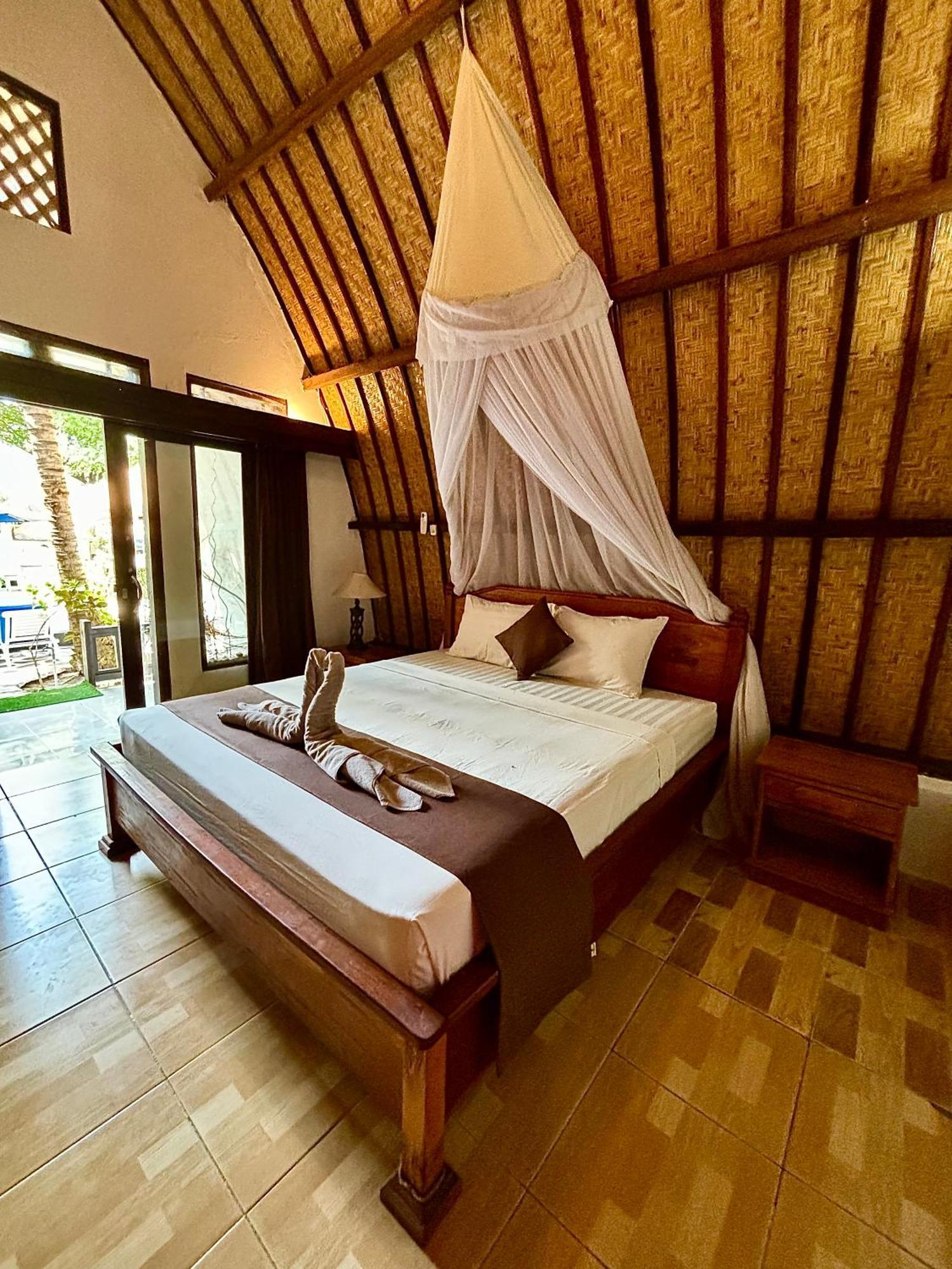 Alibaba Bungalows Gili Air Exterior foto